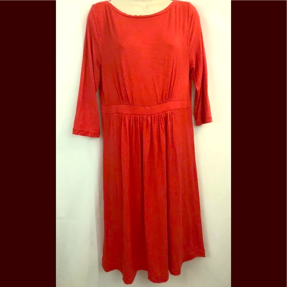 J Crew Women’s Sheath Dress Sz Medium Coral